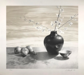 Still Life with Pears II by Skip Steinworth at Vermillion Editions