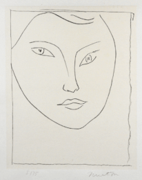 Portrait de Claude D. by Henri Matisse at Sims Reed Gallery (IFPDA)
