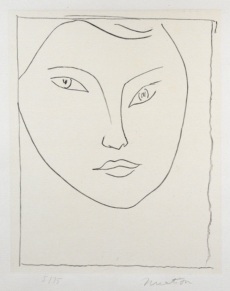 Portrait de Claude D. by Henri Matisse