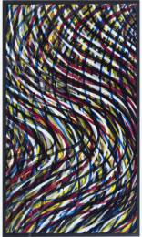Wavy Lines (Color) by Sol LeWitt at Sims Reed Gallery (IFPDA)