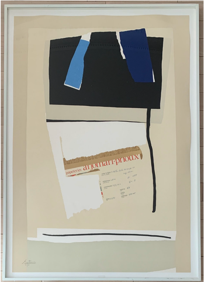 America-La France Variations VI by Robert Motherwell