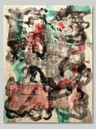 Untitled Abstraction by Ed Moses at Vermillion Editions