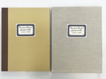 “Melissa Meyer: Sketchbooks, 1993 – 1995” by Melissa Meyer at ebo Gallery