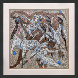 Flight (custom framed hand signed serigraph) by Tie Feng Jiang at GallArt.com