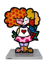 Good Girl (hand signed enamel on iron sculpture) by Romero Britto at GallArt.com