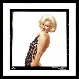 The Last Sitting: Marilyn Monroe With Chenille Scarf (hand signed C Print) by Bert Stern at GallArt.com
