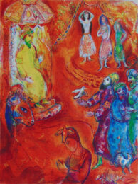 Now the King loved Science and Geometry…, from: Four Tales from the Arabian Nights by Marc Chagall at Gilden's Art Gallery