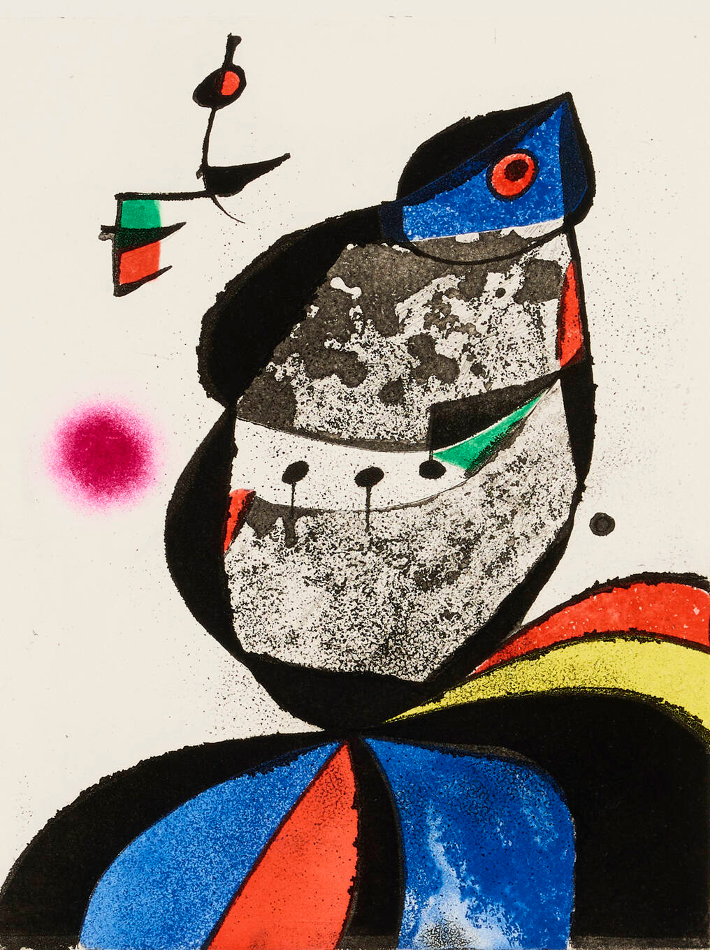 Composition VII, from: Gaudí by Joan Miro