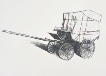 Package on Carozza, Project for A. Berlingieri, Taranto, South Italy by Christo at Gilden's Art Gallery