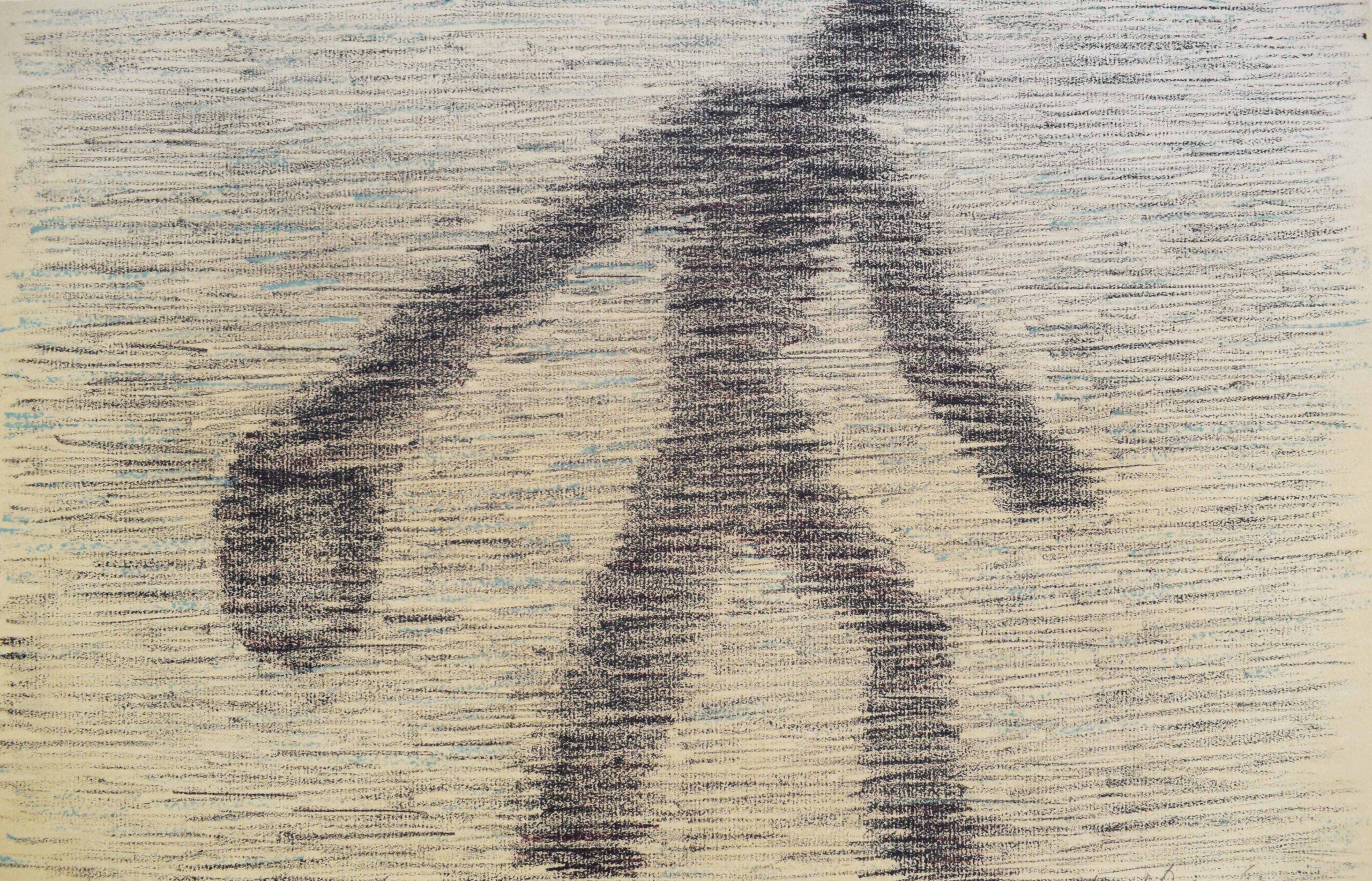 Man in the Fog / Homme dans le Brouillard, from: L’album des Demeures d’Hypnos by Meret Oppenheim