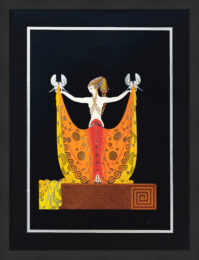 Venus (large hand signed foil stamped embossed serigraph) by Erte at GallArt.com