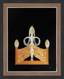 Enchantress (large hand signed foil stamped embossed serigraph) by Erte at GallArt.com