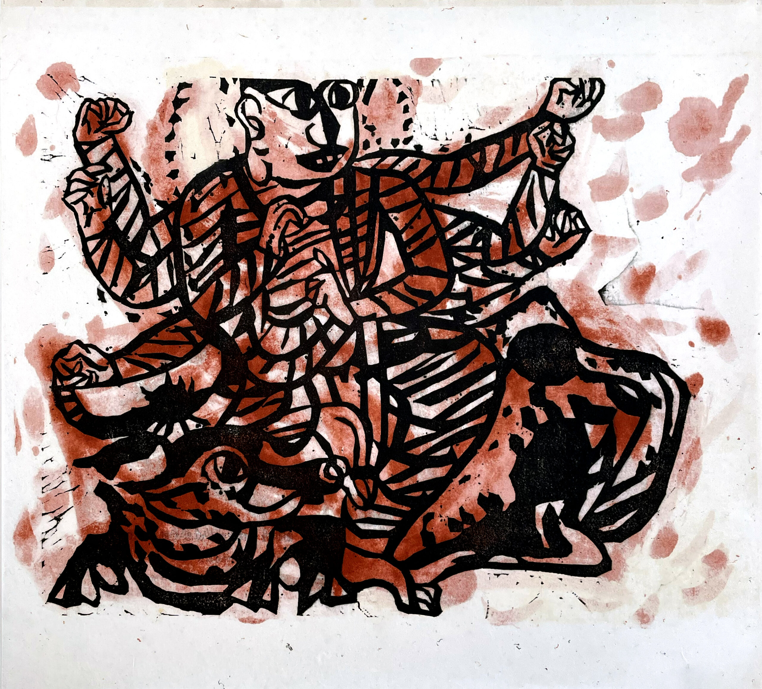 Kannon Sutra, 1991 by Shiko Munakata