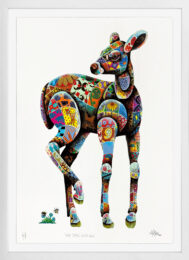 “We’re Stuffed” – On The Verge, unique hand painted screen print by Louis Masai at GallArt.com