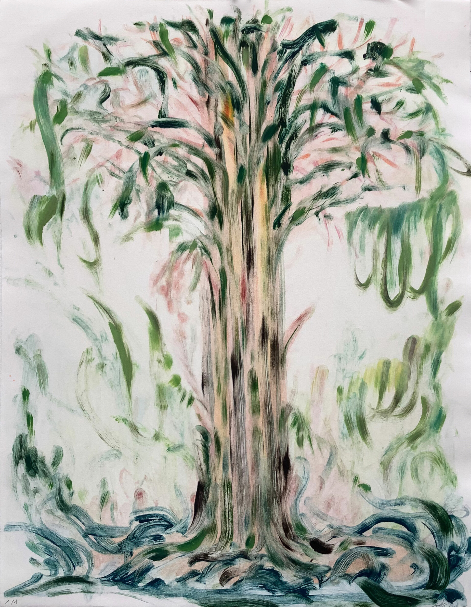 Arbre de vie II by Armelle de Sainte Marie
