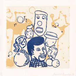 #1 by Donald Baechler at Tandem Press (IFPDA)