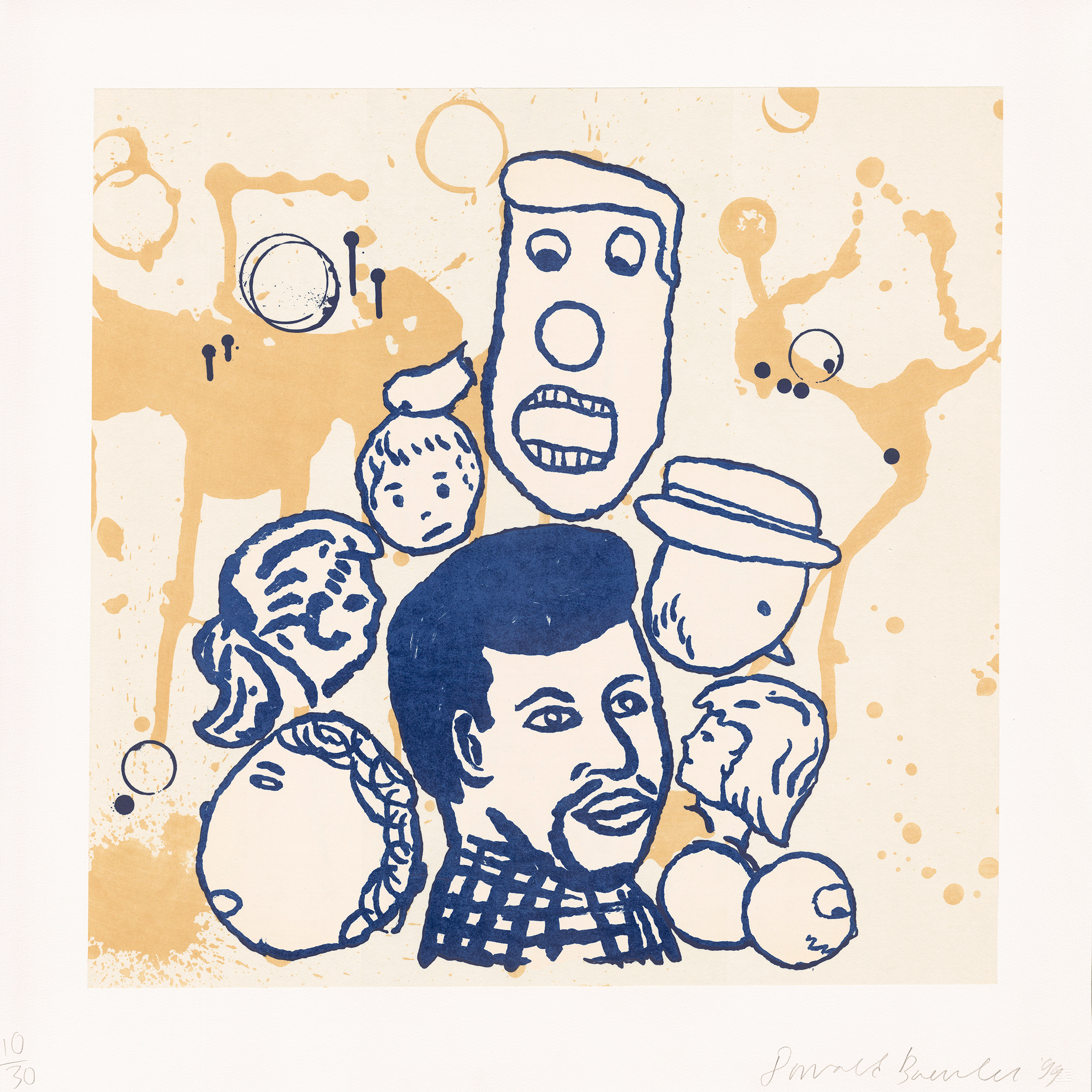 #1 by Donald Baechler
