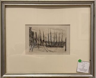 Billingsgate by James Abbott McNeill Whistler at Chicago Fine Prints