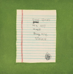 Good Ideas by Squeak Carnwath at Tandem Press (IFPDA)