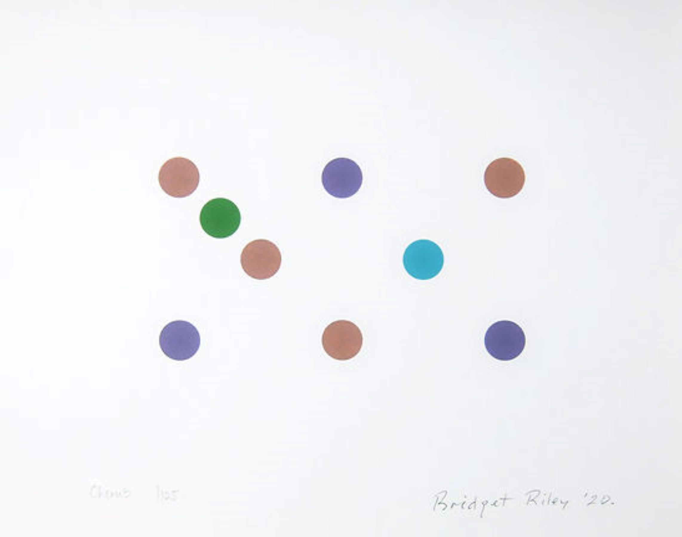Cherub by Bridget Riley