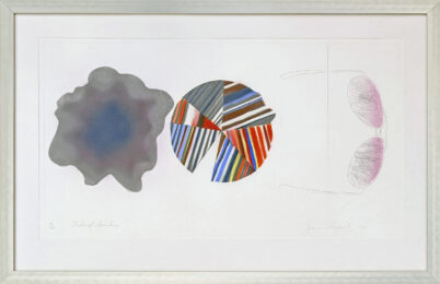 Federal Spending (large framed hand signed aquatint etching) by James Rosenquist at GallArt.com