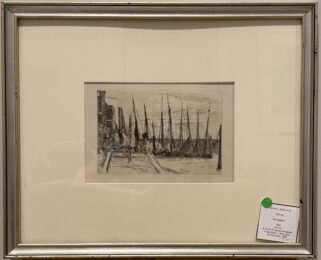 Billingsgate by James Abbott McNeill Whistler at Chicago Fine Prints