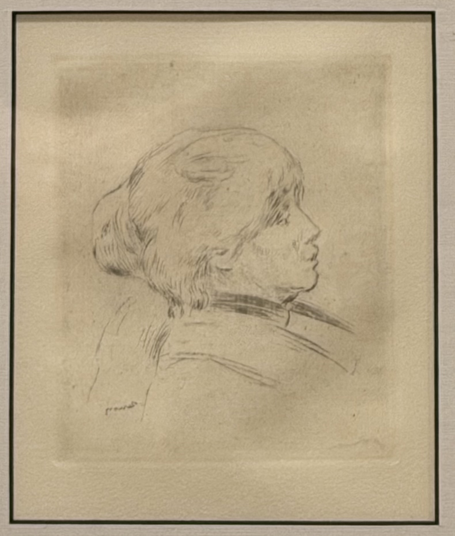 Berthe Morisot by Pierre Auguste Renoir