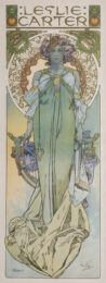 Leslie Carter by Alphonse Mucha at Christopher-Clark Fine Art