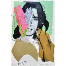 Mick Jagger (fs Ii.140) by Andy Warhol at Revolver Gallery