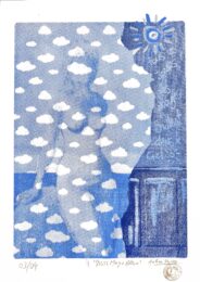 Miss Magie Blau (Miss Blue Magic) by Anthea Missy at Addicted Art Gallery