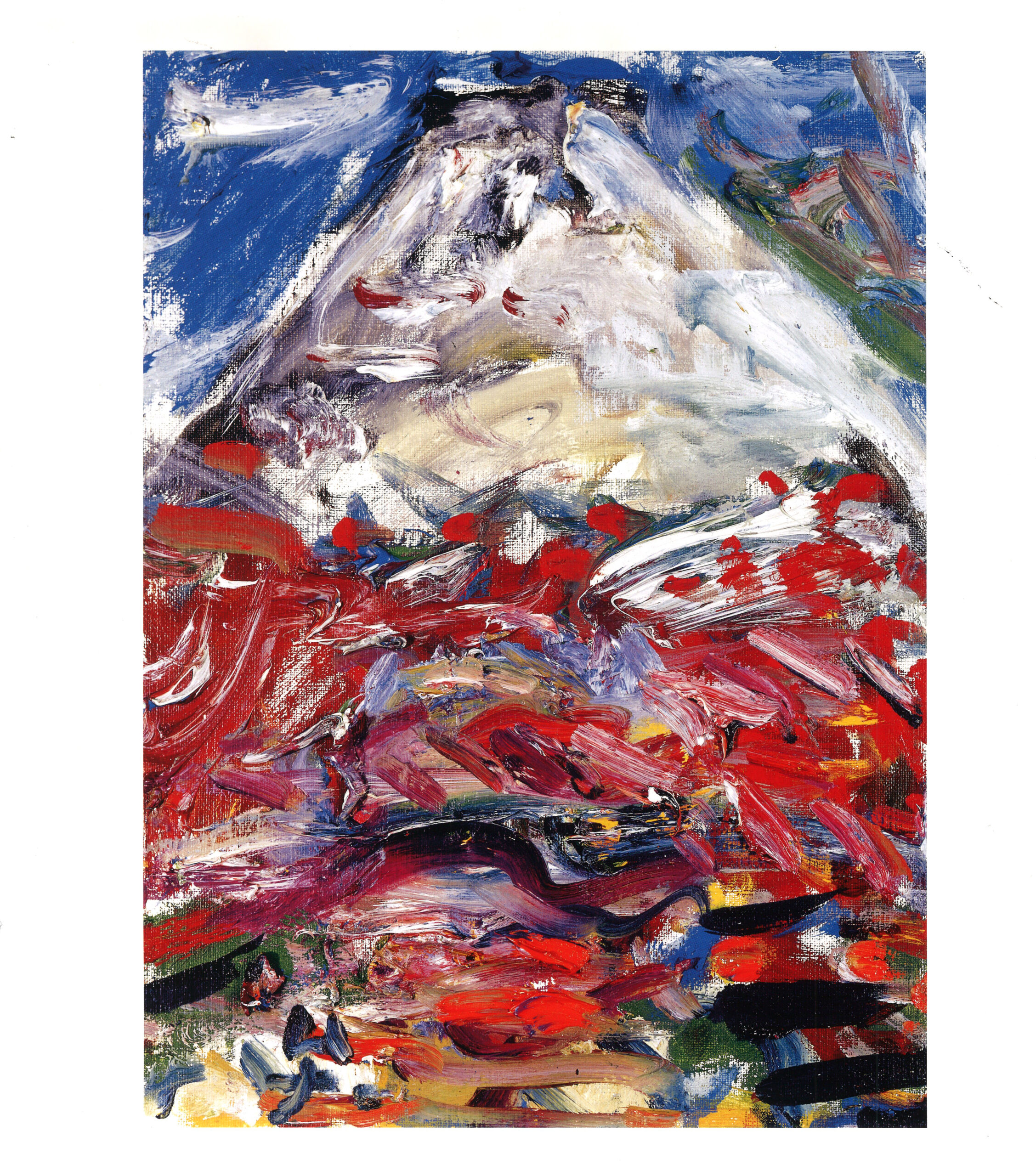 Mount Fuji (Clouds), 2009 by Shiko Munakata