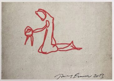 Nativity iPad Drawing by Tracey Emin at Clifton Gallery