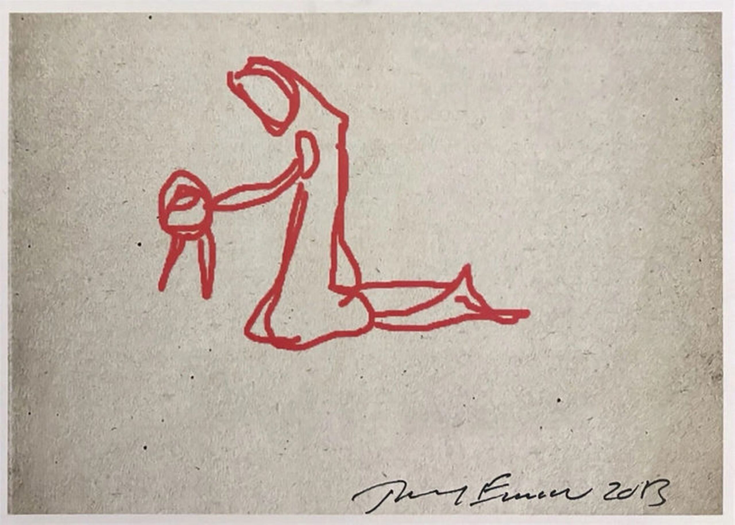 Nativity iPad Drawing by Tracey Emin