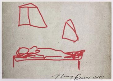 Nativity iPad Drawing by Tracey Emin at Clifton Gallery