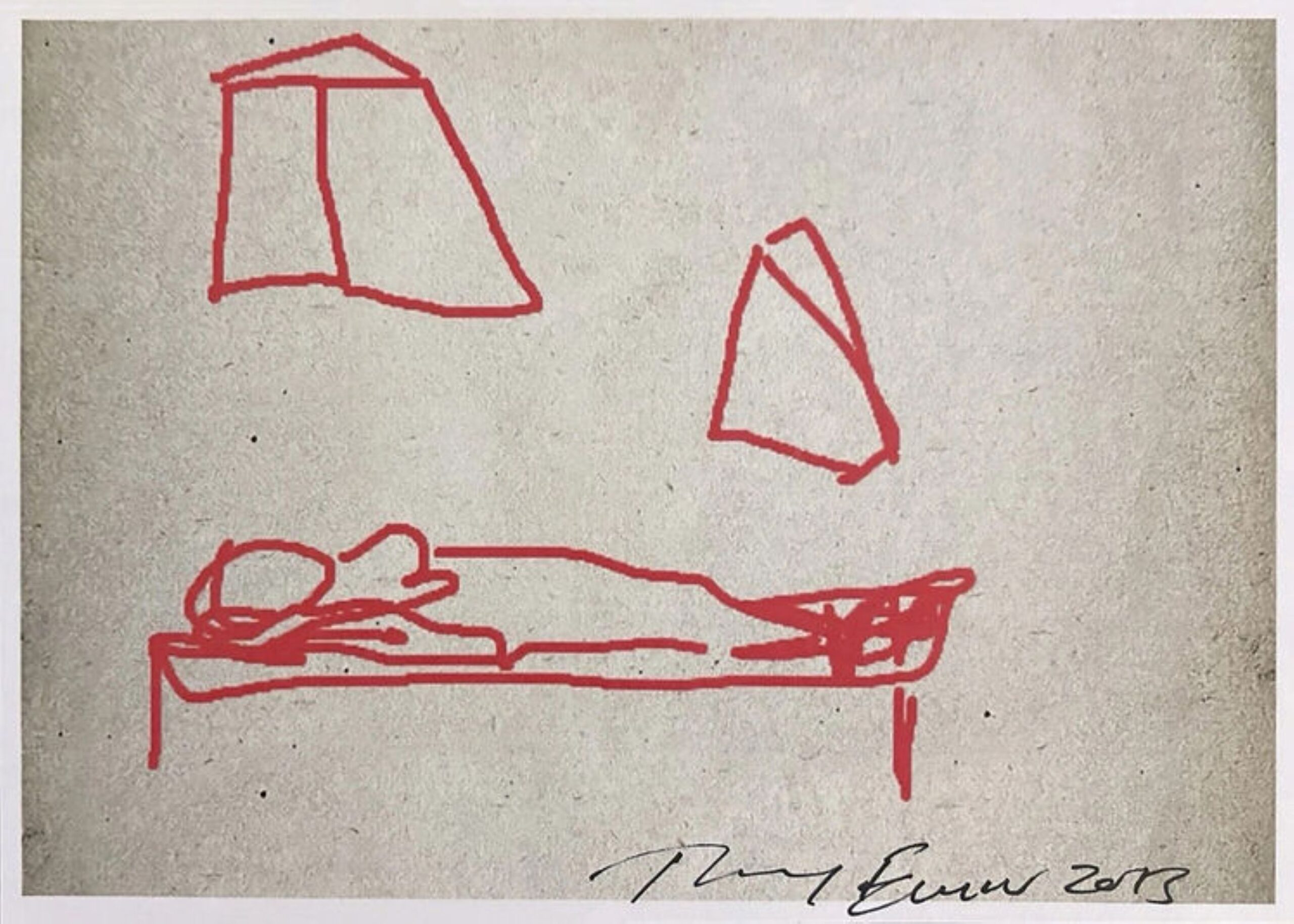 Nativity iPad Drawing by Tracey Emin