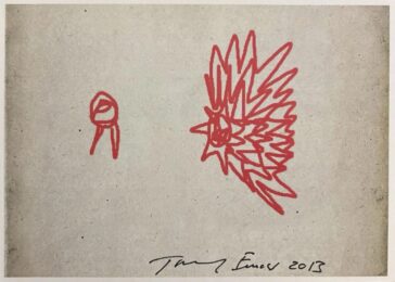 Nativity iPad Drawing by Tracey Emin at Clifton Gallery