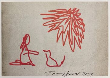Nativity iPad Drawing by Tracey Emin at Clifton Gallery