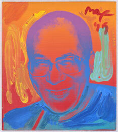 Dalai Lama (original painting on canvas) by Peter Max at GallArt.com