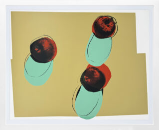Space Fruit: Apples (large screen print – authenticated) by Andy Warhol at GallArt.com