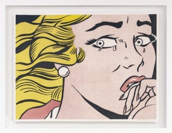 Crying Girl, Corlett II.1 (rare hand signed lithograph) by Roy Lichtenstein at GallArt.com