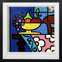 Home (large custom framed hand signed serigraph) by Romero Britto at GallArt.com