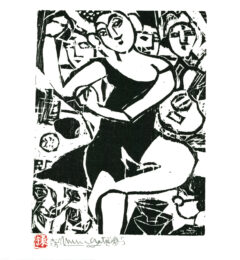 Spanish Flamenco Dancer by Shiko Munakata at Kamal Bakhshi Modern Asian