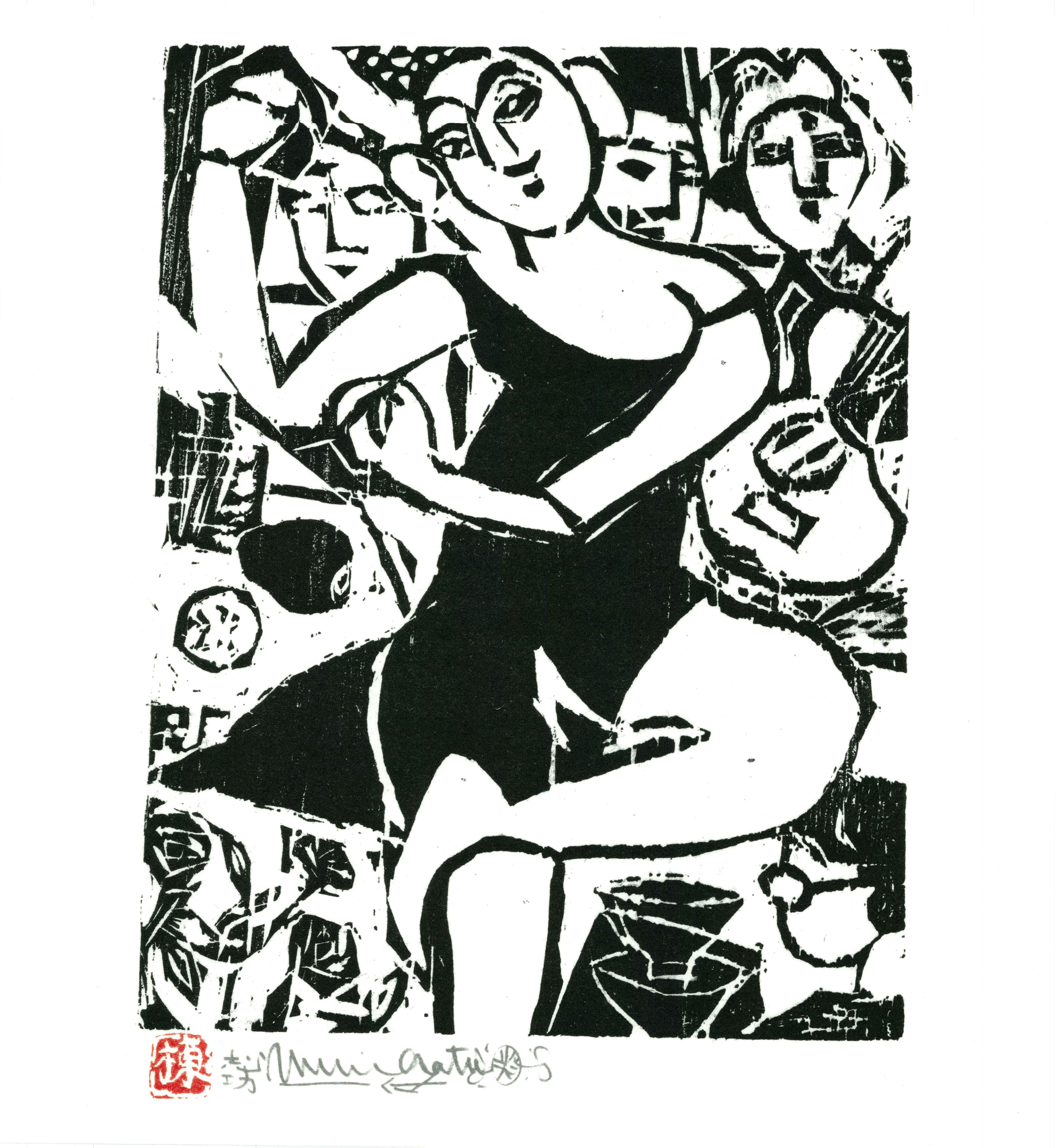 Spanish Flamenco Dancer by Shiko Munakata