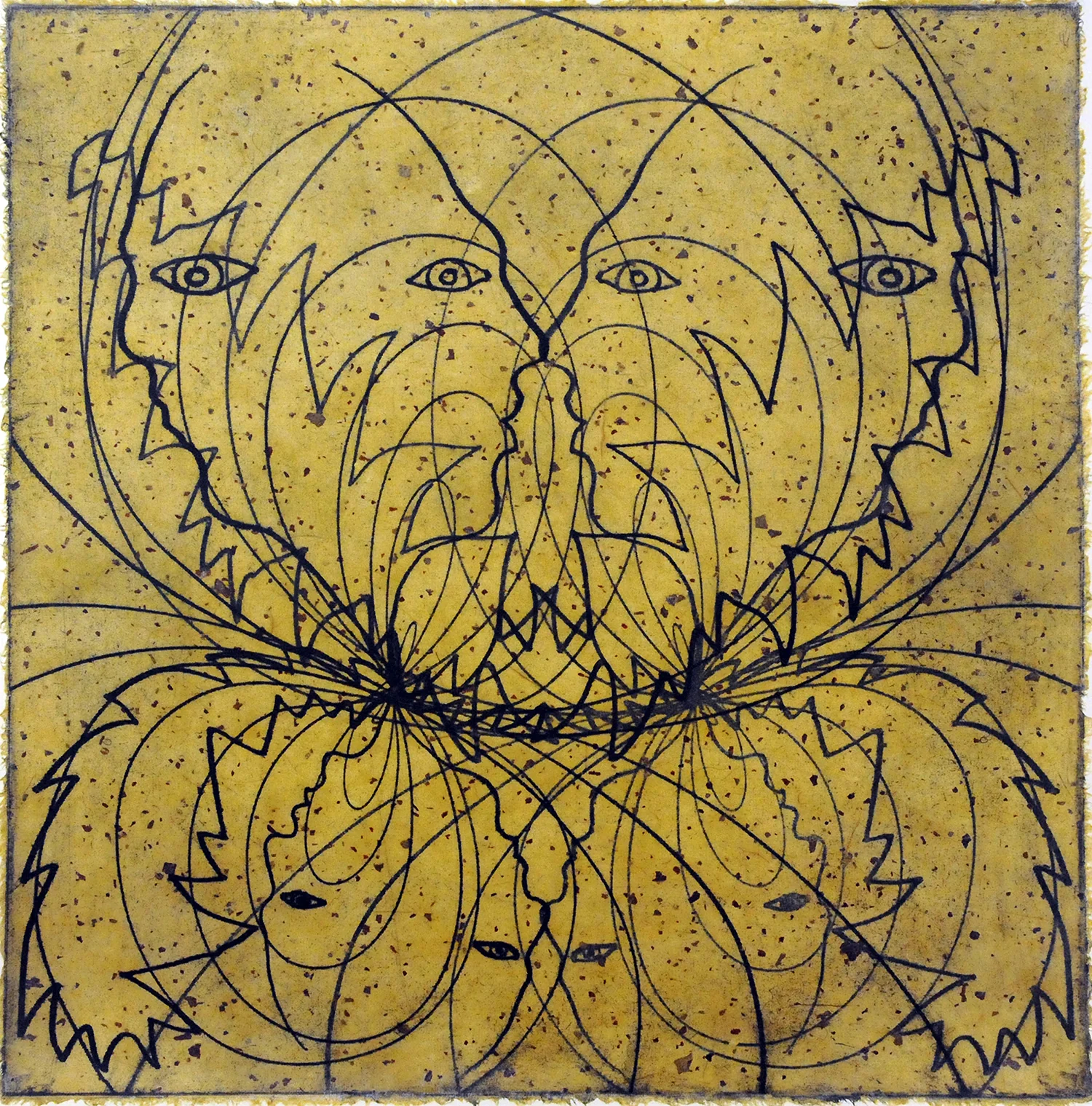 Faces by James Surls