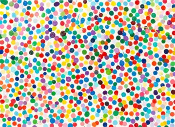 The Currency Unique Painting by Damien Hirst at Clifton Gallery