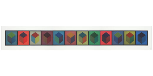 Twelve Cubes (Triptych) by Sol LeWitt at Krakow Witkin Gallery
