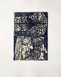 Three Heads by Nicole Eisenman at Jungle Press Editions