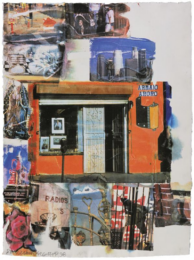 L.A. Uncovered #12 by Robert Rauschenberg at Gemini G.E.L. at Joni Moisant Weyl