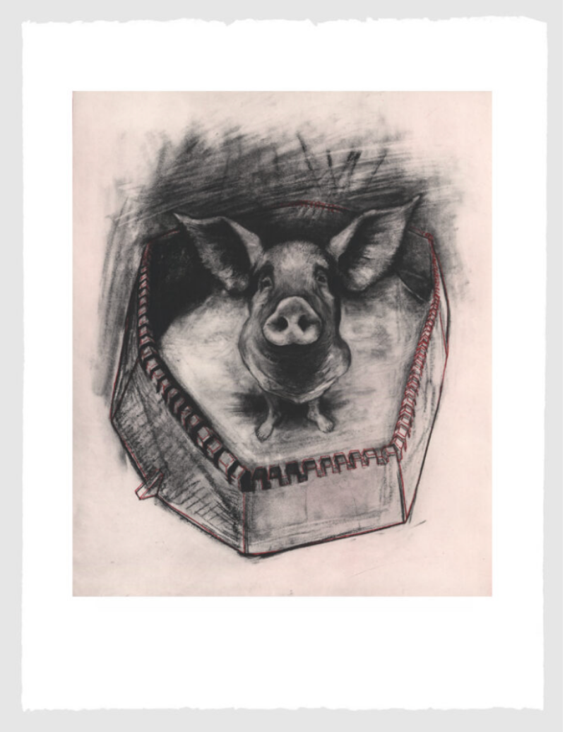 Pigheaded (ii) by Rita Duffy