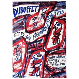 Site Aux Figurines, Psycho-Sites (Pompidou Centre) by Jean Dubuffet at Dovehouse Contemporary